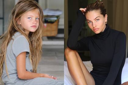 “La niña más bella del mundo”, que ahora tiene 20 años, es la hija del exfutbolista Patrick Blondeau y de la diseñadora de moda Veronika Loubry