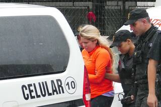 Uruguay: la esposa de Balcedo salió de la cárcel para ver a su hija internada