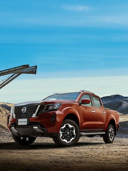 La Nissan Frontier que actualmente se fabrica en México (la versión que llegará a la Argentina es la recientemente renovada que compartirá plataforma con Navara)