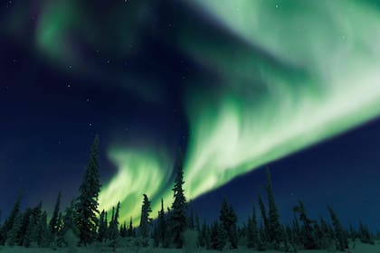 La noche de hoy es la recomendable para ver la aurora boreal (Archivo)