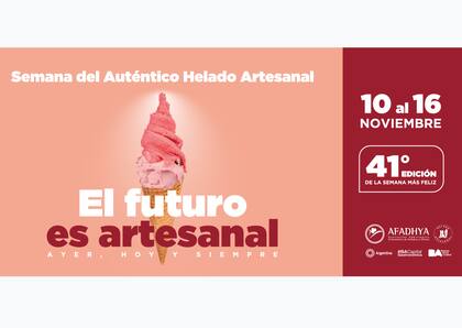 La Noche de las Heladerías se realizará el jueves 13 de noviembre desde las 19 horas