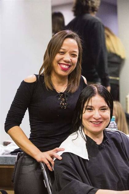 Claudia Hasbani y Catalina Montero (Leo Leiva)