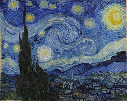La noche estrellada de Van Gogh: las galaxias remolino descubiertas con el Leviatán, habrían inspirado su obra.
