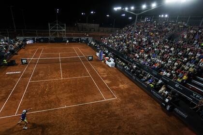 La noche rosarina despidió a Diego Schwartzman