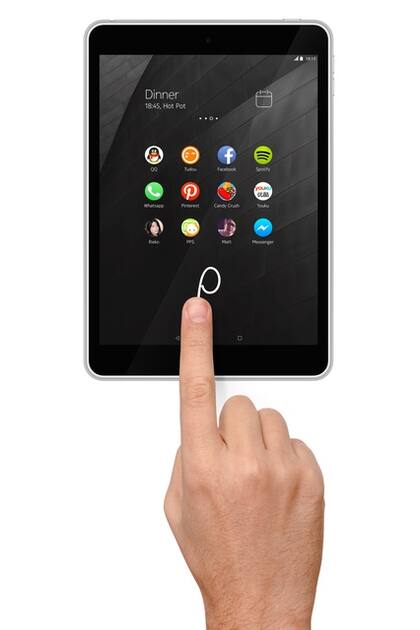La Nokia N1 tiene una pantalla de 7,9 pulgadas y un lanzador de aplicaciones que se activa dibujando letras