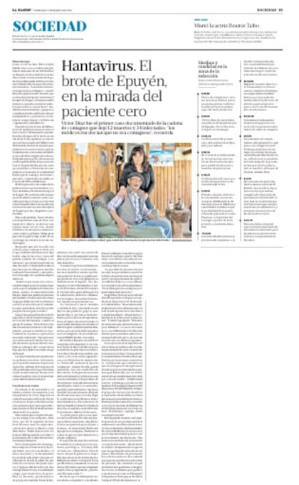 La nota publicada en LA NACION en 2019 tras el brote en Epuyén