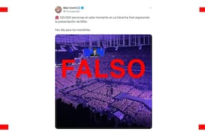 La noticia falsa sobre La Derecha Fest