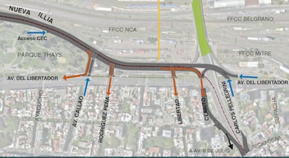 La nueva autopista Illia