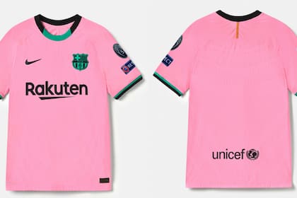 La nueva camiseta rosa: Barcelona la presentó como tercera equipación para 2020/21