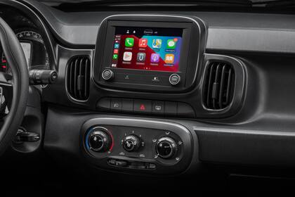 La nueva central multimedia del Fiat Mobi 2021