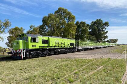 La nueva formación posee dos coches camarotes, tres coches pullman, un restaurante y dos bandejas automovileras para el traslado de vehículos