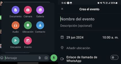 La nueva función de organización de eventos de WhatsApp