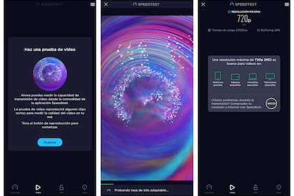 La nueva función para la app de Android de Speedtest permite estimar si la conexión alcanza para ver video en 4K o no