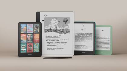 La nueva generación de Kindle de Amazon: el primer modelo con pantalla color, la segunda generación del Scribe, y los nuevos Paperwhite