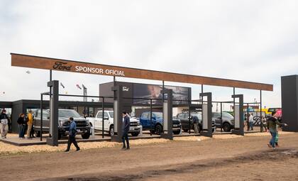 La Nueva Generación de Ranger lidera la exhibición de pick-ups en el stand de Ford.