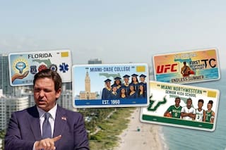 Cómo la nueva ley de placas de DeSantis beneficiará a miles de familias latinas