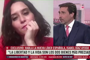 Isabel Díaz Ayuso: “La Argentina pasó de las noticias positivas a la senda peronista”