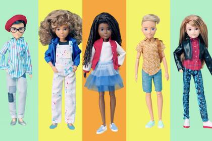 La nueva línea de muñecas busca la diversidad. Fuente: Mattel.