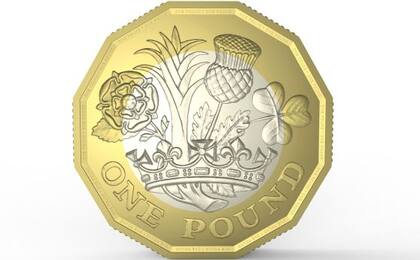 La nueva moneda de una libra comenzará a circular en 2017
