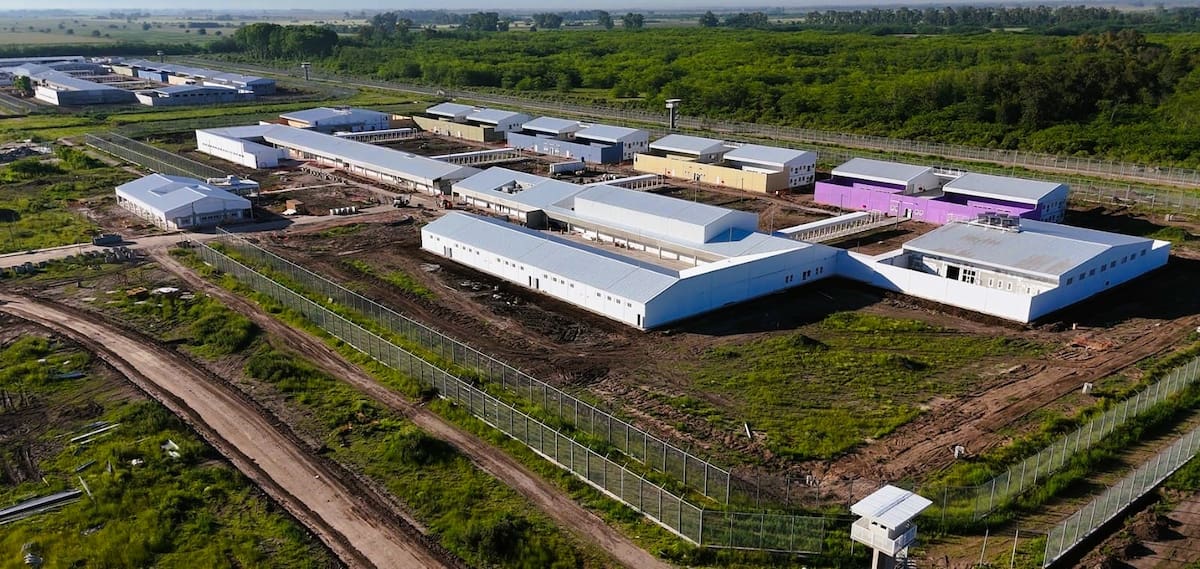 Esta é a nova prisão Marcos Paz que substituirá a prisão Villa Devoto