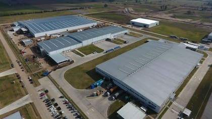 La nueva planta de Samsung y Visuar en Cañuelas. Sumarán 350 empleados.