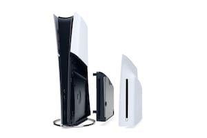 La nueva PlayStation 5 permite acoplar una lectora Blu-ray como accesorio a la versión Digital Edition