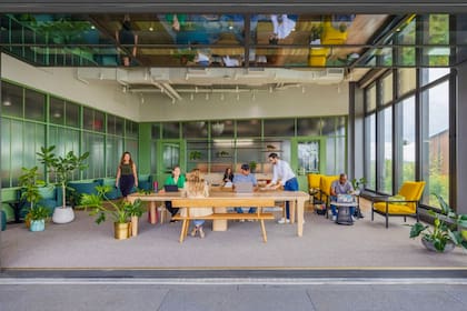 La nueva sede de Google ofrece espacios amplios, luminosos y ventilados