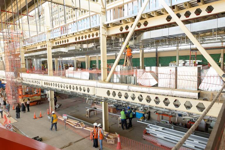 La nueva terminal de Salta tiene un grado de avance del 50%