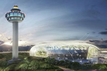 La nueva terminal Jewel Changi tiene planeado aumentar la capacidad del aeropuerto a 85 millones al año