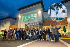 La nueva tienda de Publix en Hollywood se inaugura el 12 de diciembre con un diseño que incluye un muelle exclusivo para embarcaciones