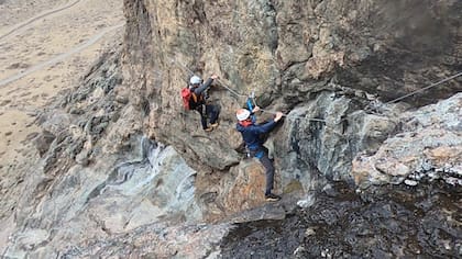 La nueva vía ferrata de estancia Bonanza