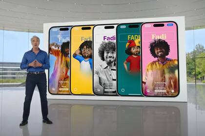 La nueva vista de contactos de iOS 17