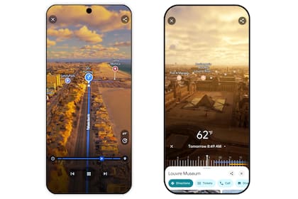 La nueva vista inmersiva de Google Maps
