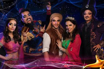 La obra Aladín, será genial, protagonizada por Fernando Dente y Julieta Nair Calvo