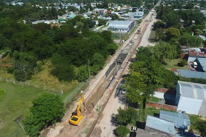 El ensanche y profundización del cauce del Arroyo El Gato, en 2019