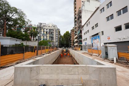 La obra dará mayor fluidez a la zona (Foto: GCBA)