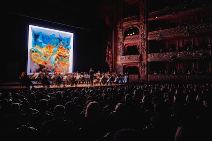 La obra de Refik Anadol en el Colón, en 2022