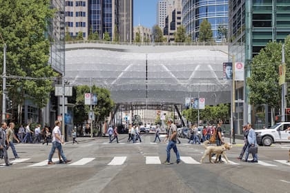 La obra es una estación de tránsito intermodal, cuyo fin es vincular la ciudad con la región, el estado y la nación