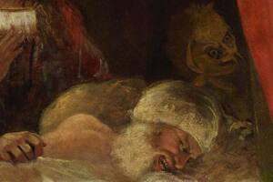 La obra fue pintada en 1789 por el británico Joshua Reynolds