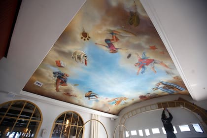 La obra ocupa una superficie de unos 30 metros cuadrados.