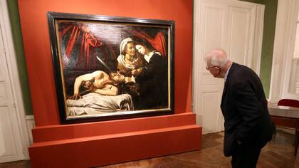 La obra, que muestra a la heroína bíblica Judith decapitando a un general asirio