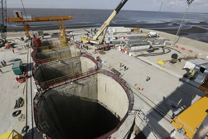 La obra que se está construyendo en Dock Sud para tratar los residuos cloacales de 4 millones de personas