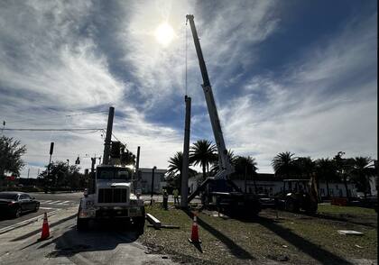 La obra ya estaba en marcha
