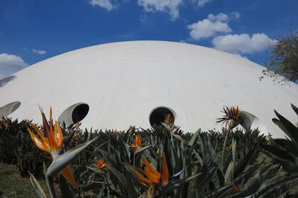 La Oca, uno de los edificios de Niemeyer en el Parque Ibirapuera
