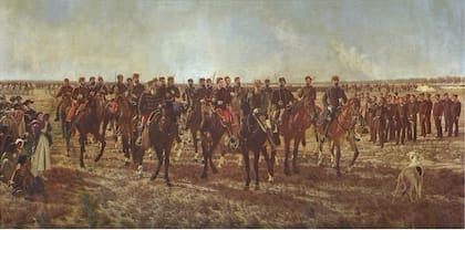La ocupación militar del Río Negro, Juan Manuel Blanes, 1879