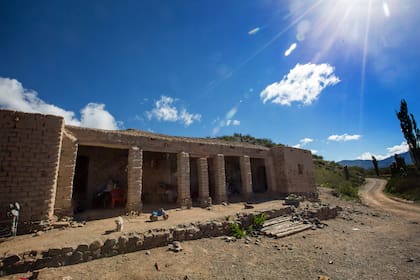 La casa de Ulises está en el paraje Las Cortaderas