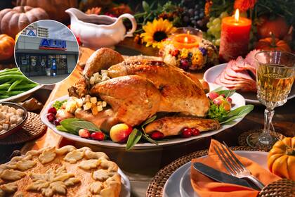 La oferta de Aldi incluye productos tradicionales como pavo, puré de papas y tarta de calabaza, con precios más bajos que Walmart