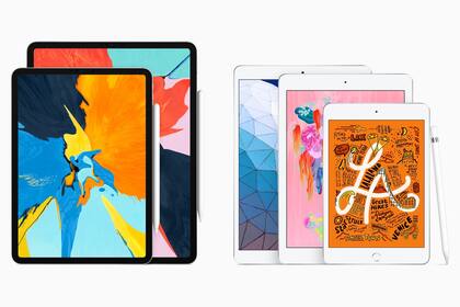 La oferta de tabletas de Apple ahora abarca cinco modelos de iPad