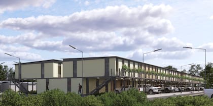 La oferta inmobiliaria que existe en la zona para estos trabajadores alcanza solamente las 9000 camas