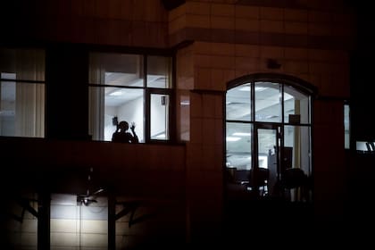 La oficina de Milton en el Mandarin Plaza